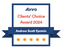 Avvo Clients' Choice Award 2024 | Andrew Scott Epstein | 5 Stars