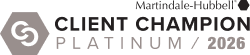 Martindale-Hubbell | Client Champion Award | Platinum | 2026